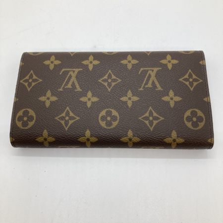  LOUIS VUITTON ルイヴィトン モノグラム ポルト トレゾール インターナショナル 3つ折り 長財布 M61215 ブラウン