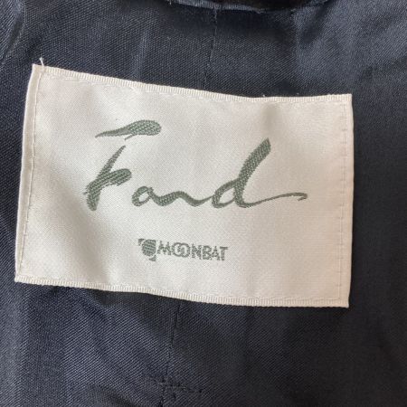 Fond MOONBAT ミンクハーフコート サイズ9-11 ネーム刺繍有 ブラック