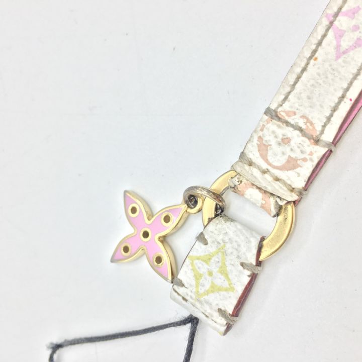 LOUIS VUITTON マルチカラー キーホルダー LOUIS VUITTON ルイヴィトン ポルト クレ・シェンヌ バスティーユ