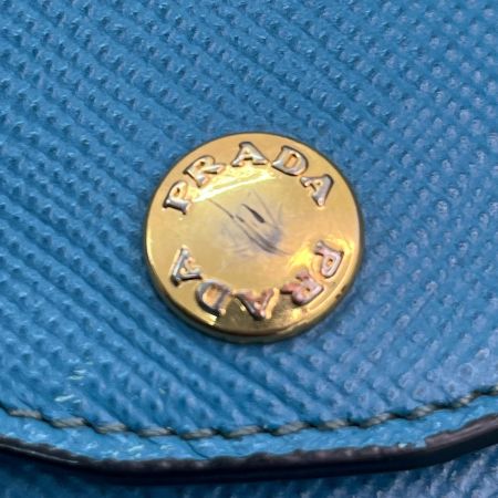  PRADA プラダ 2WAYバッグ　サフィアーノキュイール BN2729 ブルー