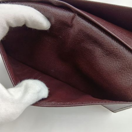  LOUIS VUITTON ルイヴィトン タイガ ポルトバルールカルトクレディ 札入れ 長財布 M30396 アカジュ