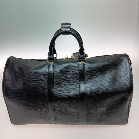  LOUIS VUITTON ルイヴィトン キーポル45 ボストンバッグ 旅行鞄 M59062 ブラック