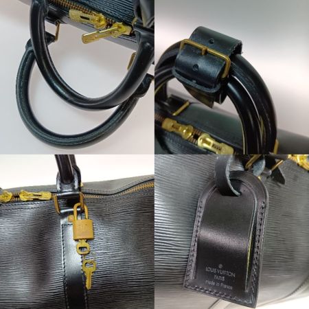  LOUIS VUITTON ルイヴィトン キーポル45 ボストンバッグ 旅行鞄 M59062 ブラック