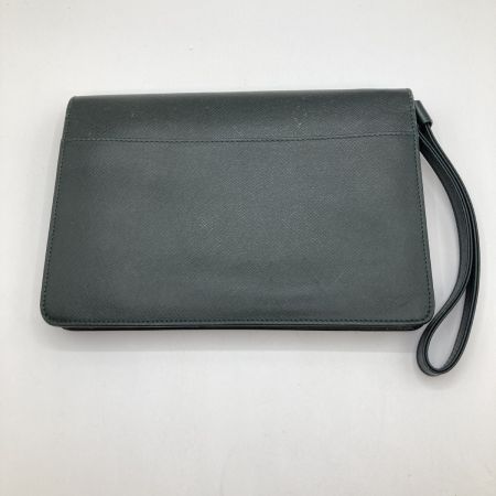  LOUIS VUITTON ルイヴィトン タイガ ポシェット・クラド セカンドバッグ M30194 グリーン ポケット中ベタつき・剥がれ有