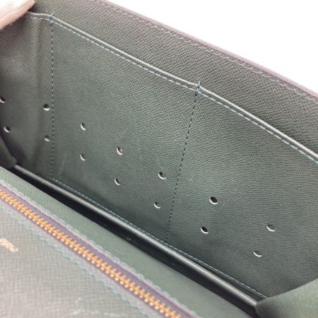  LOUIS VUITTON ルイヴィトン タイガ ポシェット・クラド セカンドバッグ M30194 グリーン ポケット中ベタつき・剥がれ有