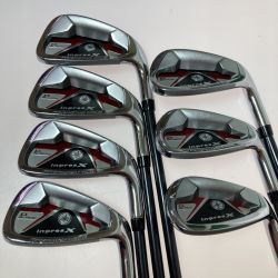 ◎◎ YAMAHA ヤマハ inpresX インプレスX D BLACK 5-9.P.A 7本 アイアンセット TBX-510i R Cランク