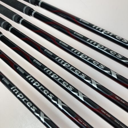  YAMAHA ヤマハ inpresX インプレスX D BLACK 5-9.P.A 7本 アイアンセット TBX-510i R