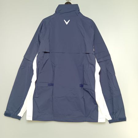  Callaway キャロウェイ レインウェア 上下セット ゴルフウェア サイズL 241-9988401 ネイビー ケース付