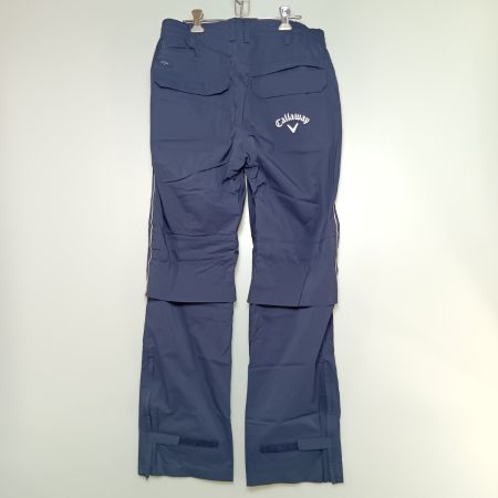  Callaway キャロウェイ レインウェア 上下セット ゴルフウェア サイズL 241-9988401 ネイビー ケース付