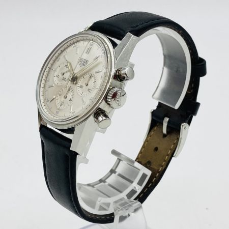  TAG HEUER タグホイヤー クラシック カレラ クロノグラフ 手巻き メンズ 腕時計 CS3110 本体のみ 使用感有