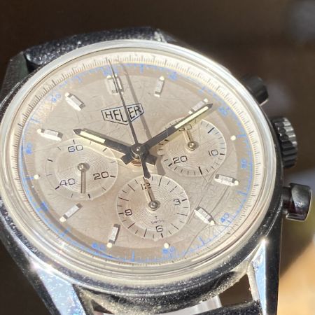  TAG HEUER タグホイヤー クラシック カレラ クロノグラフ 手巻き メンズ 腕時計 CS3110 本体のみ 使用感有