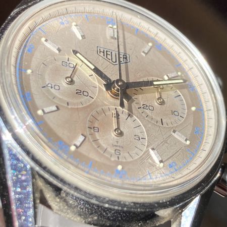  TAG HEUER タグホイヤー クラシック カレラ クロノグラフ 手巻き メンズ 腕時計 CS3110 本体のみ 使用感有