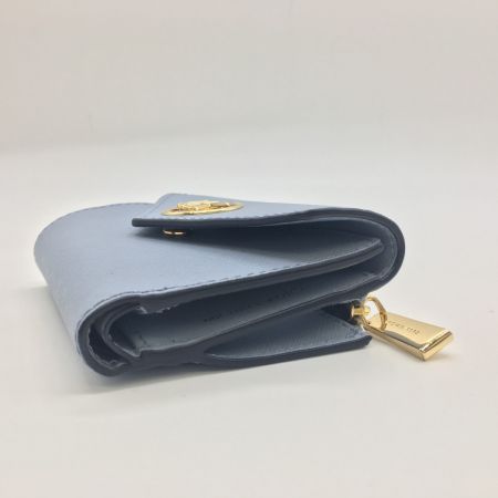  MICHAEL KORS マイケルコース 財布 三つ折り CARMEN トライフォールド ミディアム ウォレット 34S1GNME6L スカイブルー