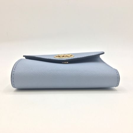  MICHAEL KORS マイケルコース 財布 三つ折り CARMEN トライフォールド ミディアム ウォレット 34S1GNME6L スカイブルー