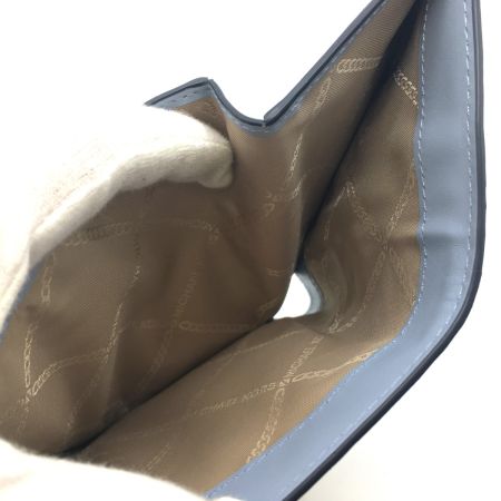  MICHAEL KORS マイケルコース 財布 三つ折り CARMEN トライフォールド ミディアム ウォレット 34S1GNME6L スカイブルー