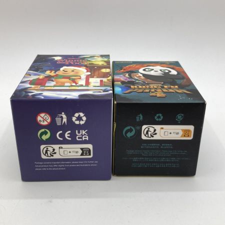   フィギュア カンフー・パンダ4 / クマのプーさん プレゼントシリーズ 2点セット クリスマスカード付