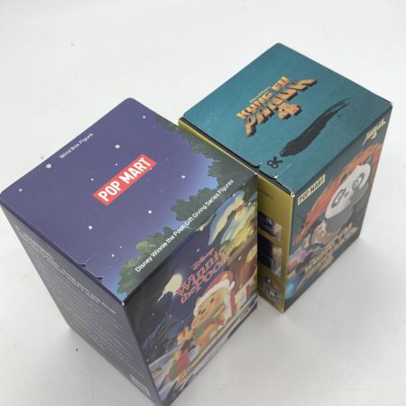   フィギュア カンフー・パンダ4 / クマのプーさん プレゼントシリーズ 2点セット クリスマスカード付