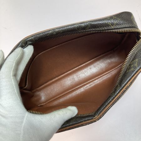  LOUIS VUITTON ルイヴィトン モノグラム コンピエーニュ23 セカンドバッグ クラッチバッグ M51847 ブラウン ジップ引手破損