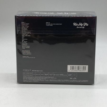   Kis-My-Ft2 -For dear life- 初回盤A Blu-ray/2枚組