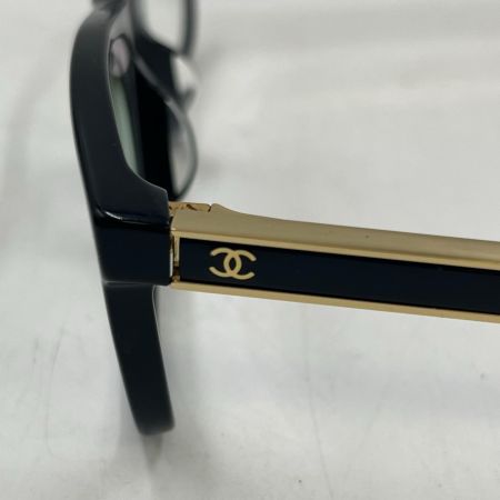 CHANEL シャネル 眼鏡 　度入り　ケース付　ブラック×ゴールド 3278ーA