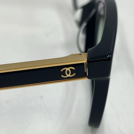 CHANEL シャネル 眼鏡 　度入り　ケース付　ブラック×ゴールド 3278ーA