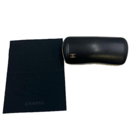 CHANEL シャネル 眼鏡 　度入り　ケース付　ブラック×ゴールド 3278ーA