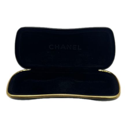 CHANEL シャネル 眼鏡 　度入り　ケース付　ブラック×ゴールド 3278ーA