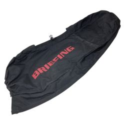 ◎◎ BRIEFING ブリーフィング トラベルカバー キャディバッグケース ブラック ヨゴレ有 Cランク