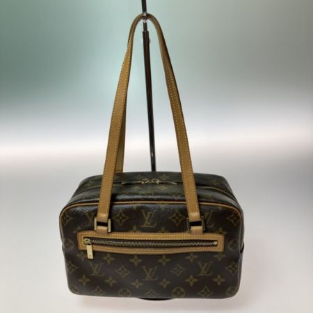  LOUIS VUITTON ルイヴィトン モノグラム シテMM ショルダーバッグ M51182 ブラウン