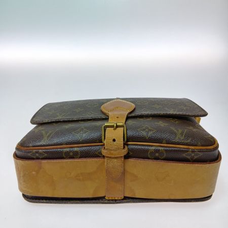  LOUIS VUITTON ルイヴィトン モノグラム カルトシエール ショルダーバッグ M51252 ブラウン