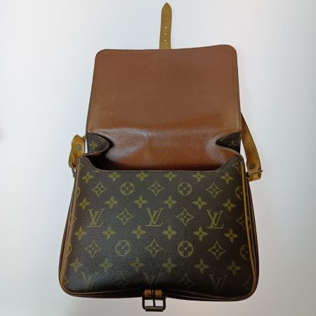  LOUIS VUITTON ルイヴィトン モノグラム カルトシエール ショルダーバッグ M51252 ブラウン