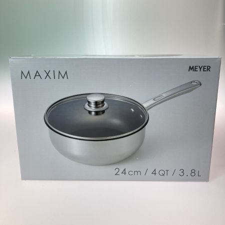  MEYER マイヤー マキシム SS 蓋付ディープパン 24cm MXS-CP24F