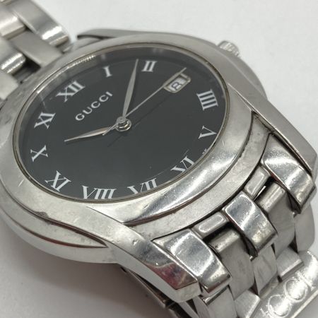  GUCCI グッチ 5500M クォーツ 腕時計 ベルト破損 不動品 ジャンク 5500M