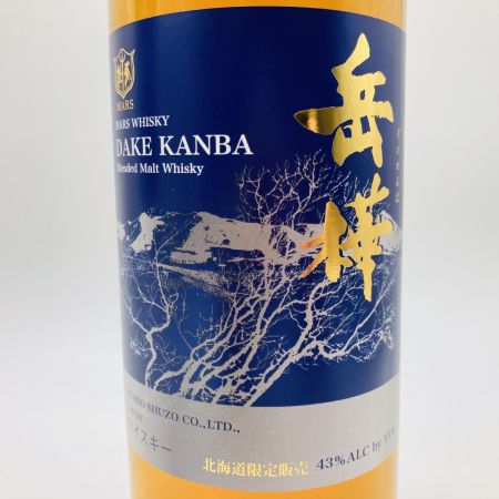 【北海道内限定発送】 マルスウイスキー マルスウイスキー 岳樺 700ml 43% 箱付 900 未開栓