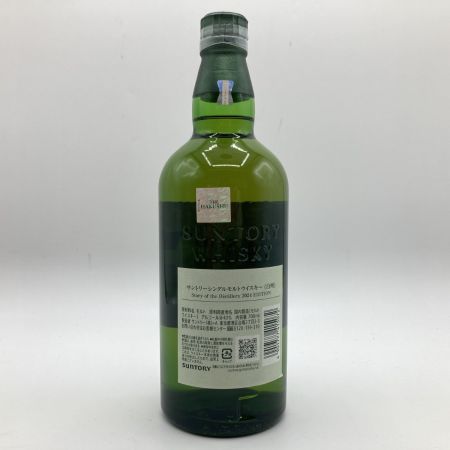 【北海道内限定発送】 HAKUSHU 白州/サントリー シングル モルト ジャパニーズ ウイスキー 700ml 43度  未開栓