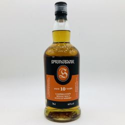 ◎◎ SPRINGBANK スプリングバンク 10年 ウイスキー シングルモルト 700ml 46度 箱無し Nランク 未開栓