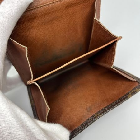  LOUIS VUITTON ルイヴィトン モノグラム ポルトモネビエカルトクレディ 3つ折り財布 M61660 ブラウン