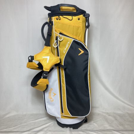  Callaway キャロウェイ CHEV シェブ スタンドバッグ キャディバッグ 9.5型 4分割 2.4kg