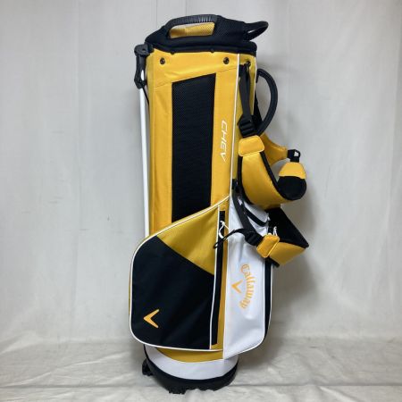  Callaway キャロウェイ CHEV シェブ スタンドバッグ キャディバッグ 9.5型 4分割 2.4kg