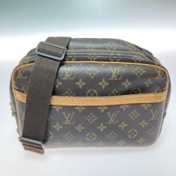 ◎◎ LOUIS VUITTON ルイヴィトン モノグラム リポーターPM ショルダーバッグ M45254 ブラウン Cランク