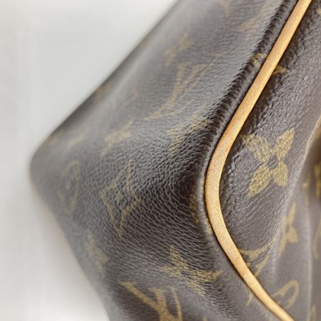  LOUIS VUITTON ルイヴィトン モノグラム バティニョール ハンドバッグ M51156 ブラウン バッグ底ヨゴレ有