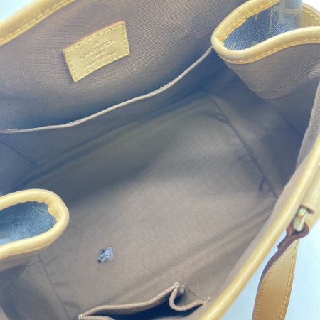  LOUIS VUITTON ルイヴィトン モノグラム バティニョール ハンドバッグ M51156 ブラウン バッグ底ヨゴレ有