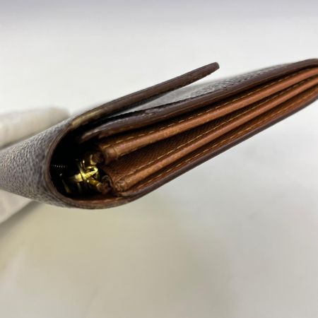  LOUIS VUITTON ルイヴィトン モノグラム ポシェットポルトモネクレディ M61725 ブラウン