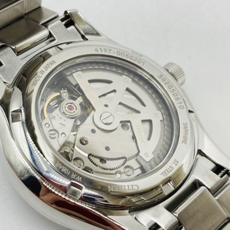  CITIZEN シチズン COLLECTION コレクション 自動巻 メンズ 腕時計 文字盤ブルー 4197-006G201 本体のみ
