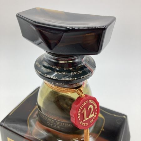 【北海道内限定発送】 ROYAL サントリーローヤル ジャパニーズ ウイスキー 12年 700ml 43％ ブラックラベル 未開栓