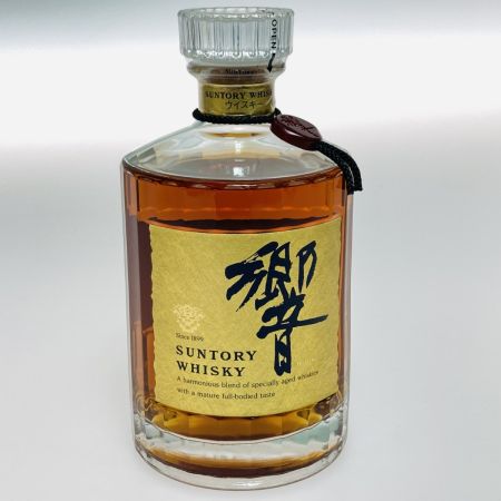 【北海道内限定発送】 HIBIKI サントリーヒビキ 響 ジャパニーズ ウイスキー 1899 ゴールドラベル 750ml 43% 箱付 未開栓