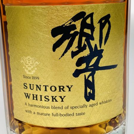 【北海道内限定発送】 HIBIKI サントリーヒビキ 響 ジャパニーズ ウイスキー 1899 ゴールドラベル 750ml 43% 箱付 未開栓