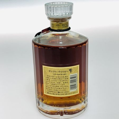 【北海道内限定発送】 HIBIKI サントリーヒビキ 響 ジャパニーズ ウイスキー 1899 ゴールドラベル 750ml 43% 箱付 未開栓