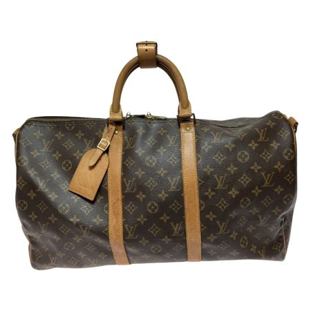  LOUIS VUITTON ルイヴィトン モノグラム キーポル・バンドリエール 50 旅行用バッグ ボストンバッグ M41416 ブラウン