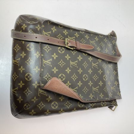 LOUIS VUITTON ルイヴィトン モノグラム ミュゼット ショルダーバッグ M51256 ブラウン 現状渡し ジャンク品